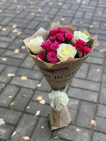 Букет цветов из: Розы в Шепси